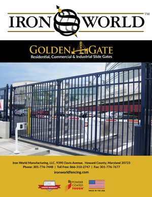 Iron World Slide Gate Brochure brochure cover